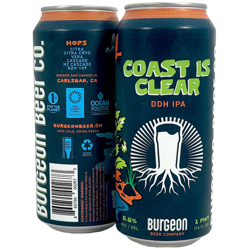 Burgeon Coast Is Clear DDH IPA Can