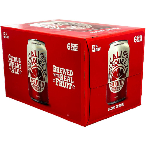 Cali Squeeze Wheat Ale Blood Orange 6-Pack Can