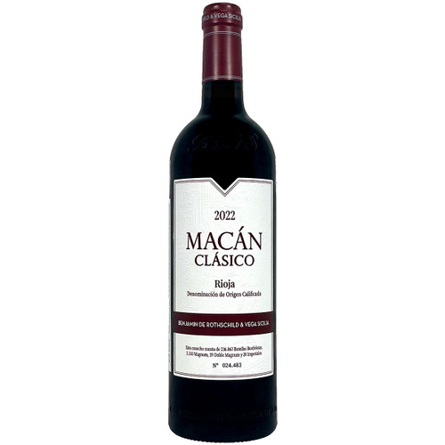 Benjamin Rothschild and Vega Sicilia 2022 Macan Clasico Rioja