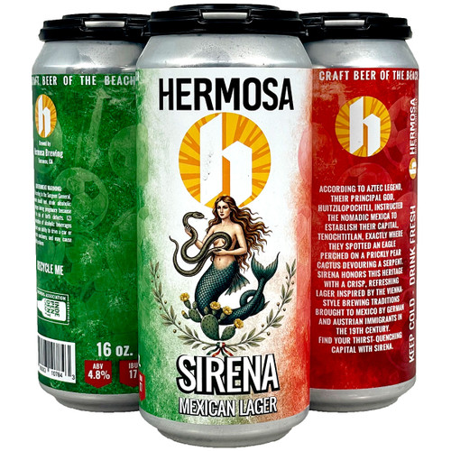 Hermosa Sirena Mexican Lager 4-Pack Can