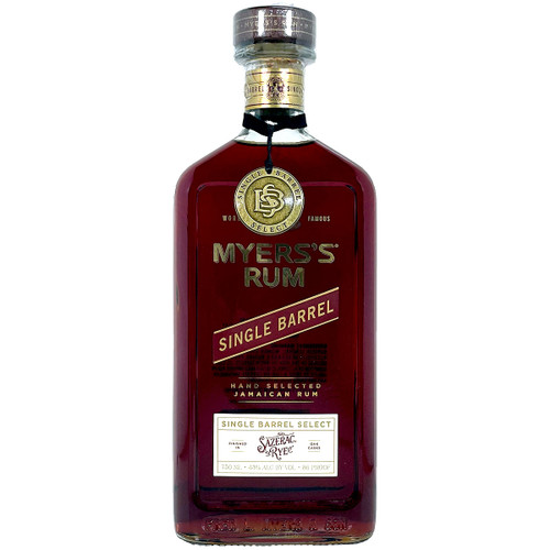 Myer's Single Barrel Dark Rum Finished In Sazerac Rye Oak Casks