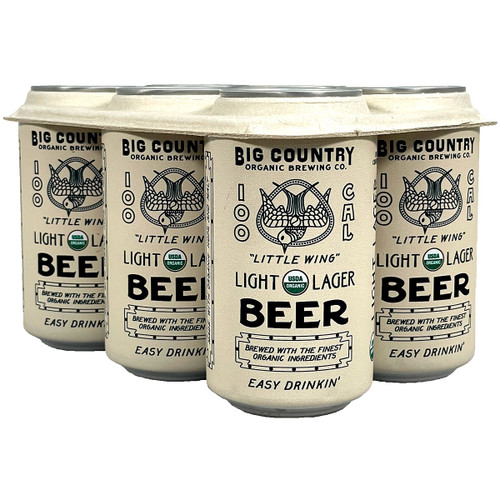 Big Country Little Wing Organic Light Lager 6-Pack Can
