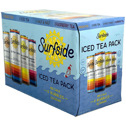 Surfside Iced Tea Variety 8-Pack Can