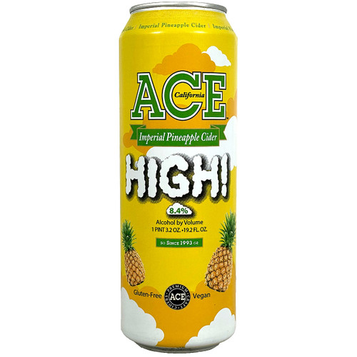 Ace High! Imperial Pineapple Cider 19.2-oz Can