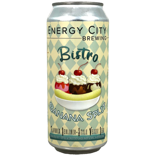 Energy City Bistro Banana Split Flavored Berliner-Style Weisse Beer Can