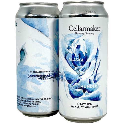 Cellarmaker [+ Anchorage] Alaska Thunder Hazy IPA Can