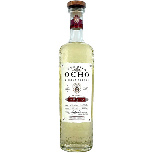 Tequila Ocho Anejo 2025 La Mesa Estate