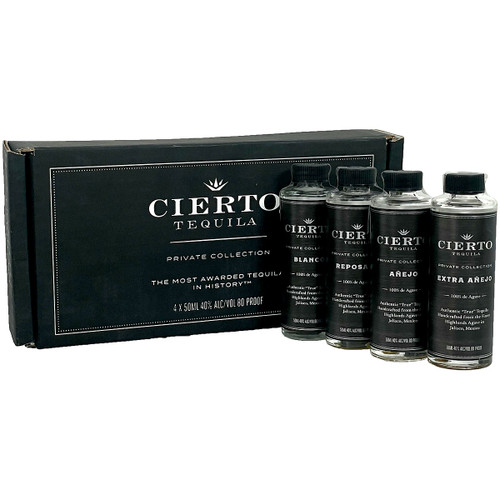 Cierto Tequila Assorted Gift Box 50ml