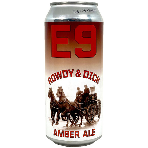 E9 Rowdy & Dick Amber Ale Can