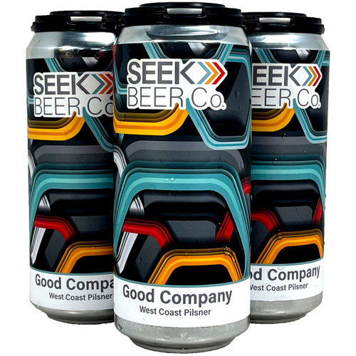 Seek Beer Good Company West Coast Pilsner 4-Pack Can
