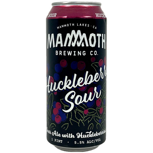 Mammoth Huckleberry Sour Ale Can