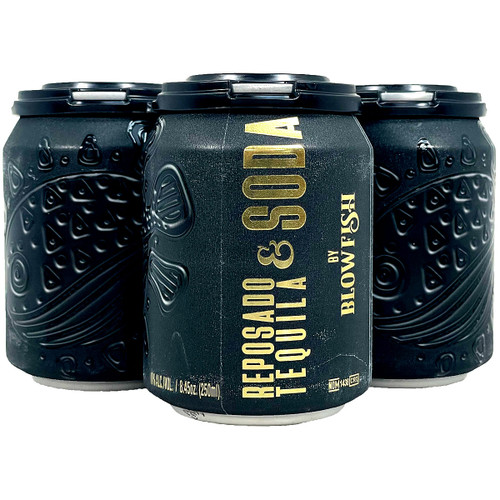 Blowfish Reposado & Soda 4-Pack Can
