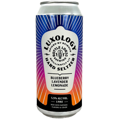 Bottle Logic Luxology Blueberry Lavender Lemonade Hard Seltzer Can