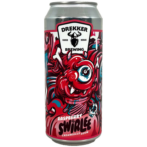 Drekker Raspberry Swirlee Creamsicle Sour Can