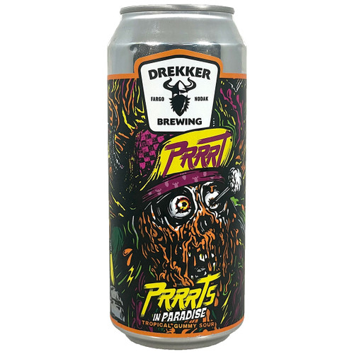 Drekker Prrrts In Paradise Tropical Gummy Sour Can