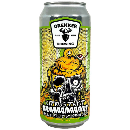 Drekker Braaaaaaaains Citrus Twist Double Fruit Smoothie Sour Can