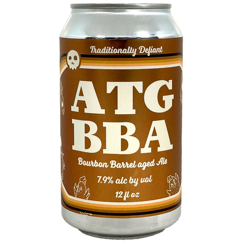 Against The Grain ATG BBA Bourbon Barrel aged Ale Can