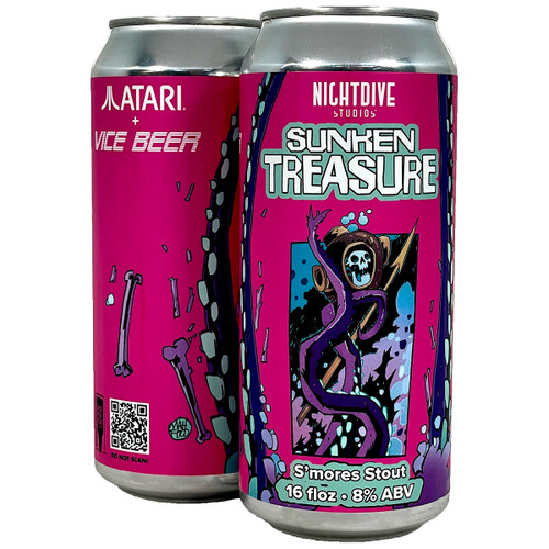 Vice Beer Sunken Treasure S'mores Stout Can