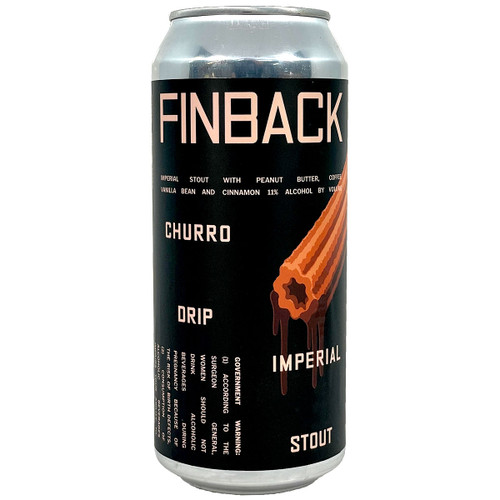 Finback Churro Drip Imperial Stout Can