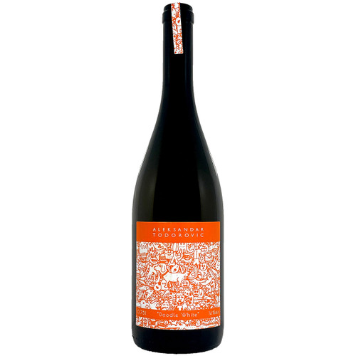 Aleksandar Todorovic 2024 Doodle White Tri Morave Dry White Wine