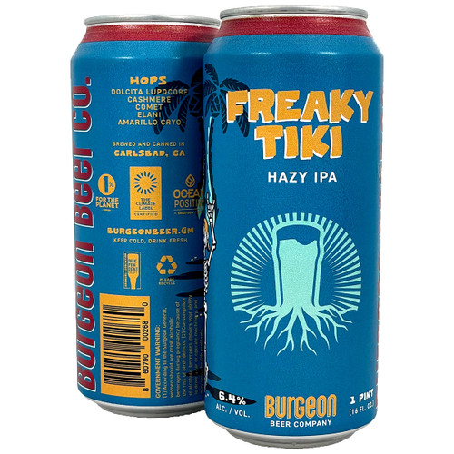Burgeon Freaky Tiki Hazy IPA Can