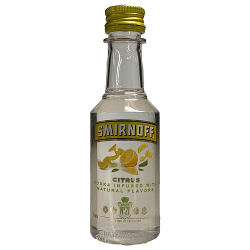 Smirnoff Citrus Vodka 50ml
