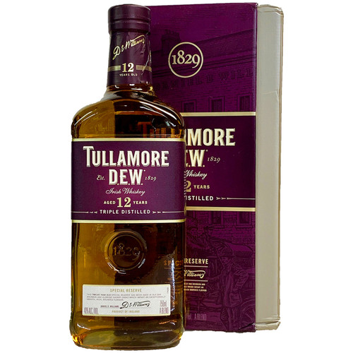 Tullamore Dew 12 Year Triple Distilled Irish Whiskey