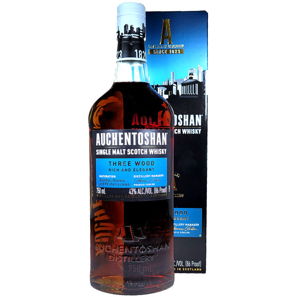 Auchentoshan Three Wood Single Malt Scotch