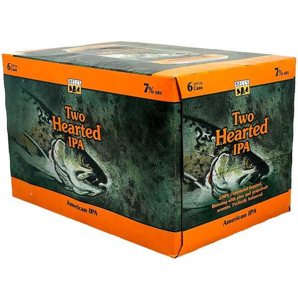 Bell's Two Hearted Ale American IPA 6-Pack 12oz Can
