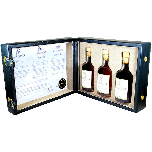 Glenglassaugh Rare Cask Series Triple Pack Scotch Whisky