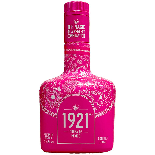 1921 Tequila Cream Liqueur Pink Bottle