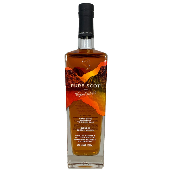 Pure Scot Virgin Oak 43 Blended Scotch Whisky