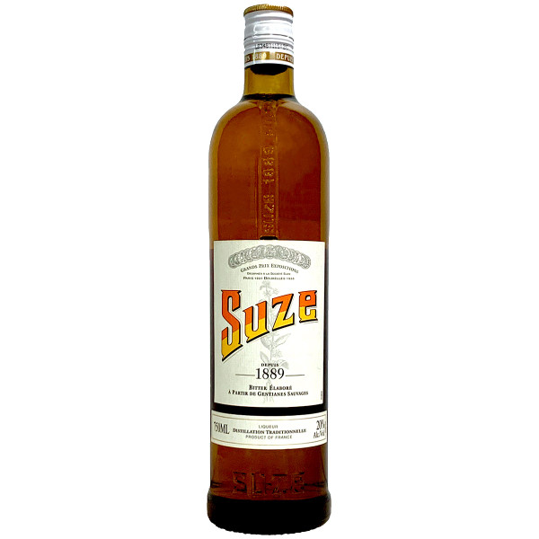 Suze Saveur Gentian Liqueur d'Autrefois Aperitif 750ml