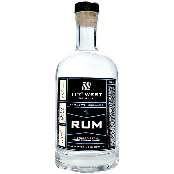 117° West White Rum