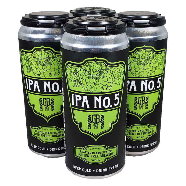 Ground Breaker Gluten Free IPA No. 5 4-Pack Can