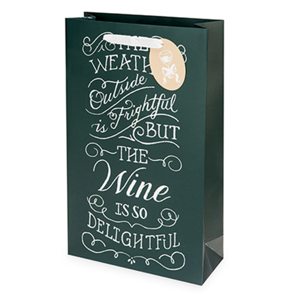 Wine Weather Holiday Gift Bag