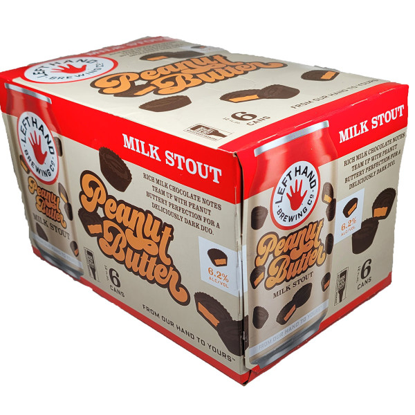 Left Hand Peanut Butter Milk Stout 6-Pack Can