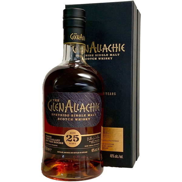 GlenAllachie 25 Year Single Malt Sherry Finish Scotch Whisky