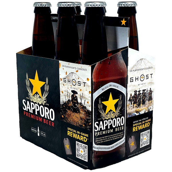 Sapporo Premium Beer 6-Pack