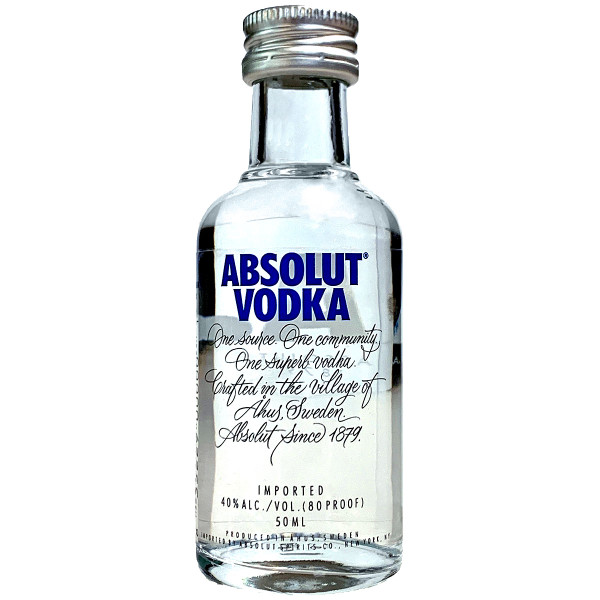 Absolut Swedish Vodka 50ml
