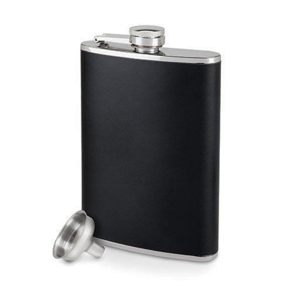 Monte Carlo Leather Flask 8oz