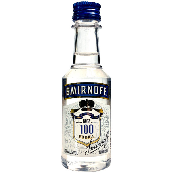 Smirnoff 100 Proof Vodka 50ml