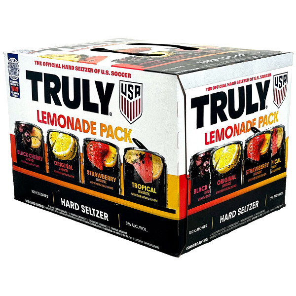 Truly Hard Seltzer Lemonade Variety 12-Pack Can