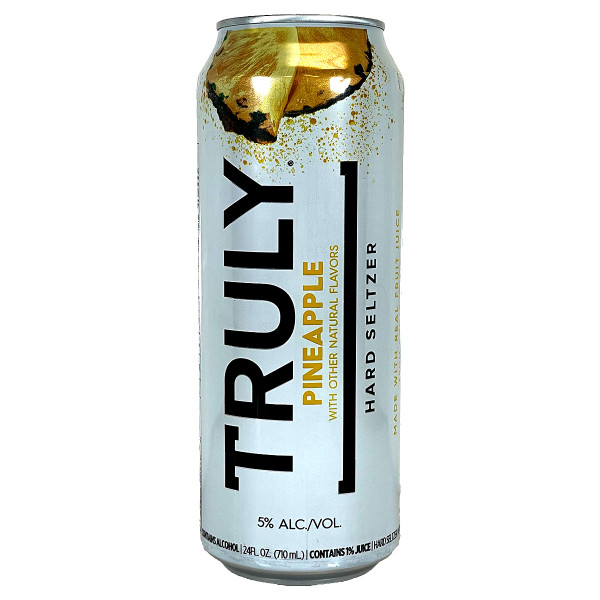 Truly Pineapple Hard Seltzer 24oz Can