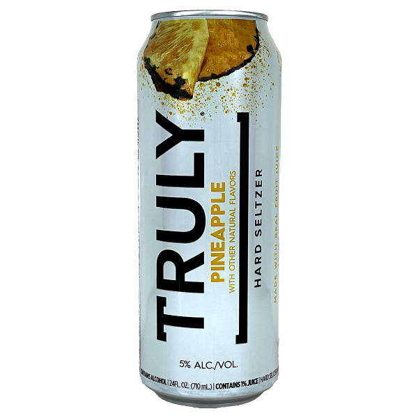 Truly Pineapple Hard Seltzer 24oz Can