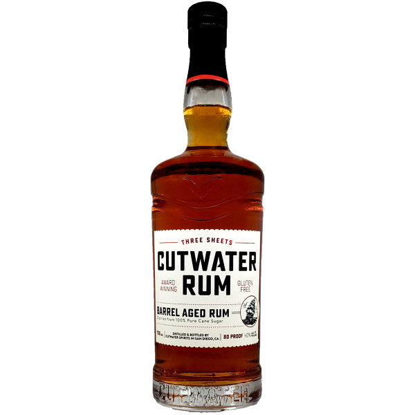 Cutwater Barrel Aged Three Sheets Rum