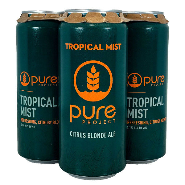 Pure Project Tropical Mist Misty Citrus Blonde Ale 4-Pack Can
