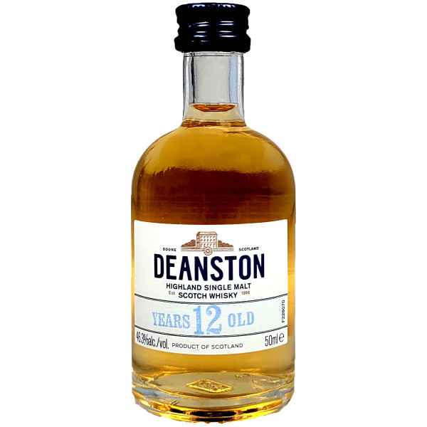 Deanston 12 Year Single Malt Highland Scotch Whisky 50ml