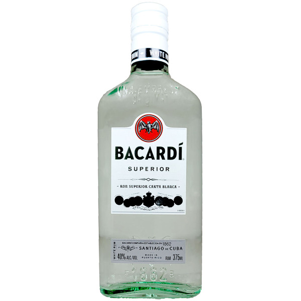 Bacardi Superior Rum 375ML