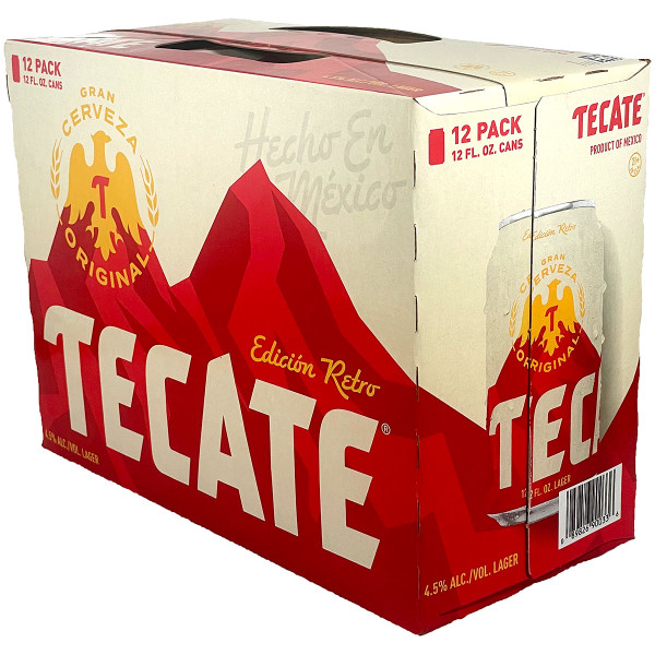 Tecate Cerveza 12-Pack Can